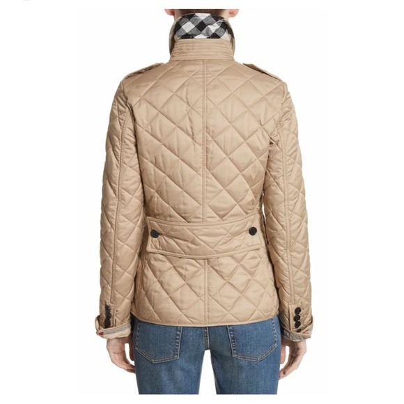 Burberry Frankby Quilted Jacket In Canvas Size M - Picture 2 of 7